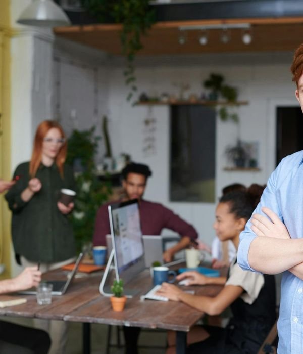 Professional team ready for collaboration and project development